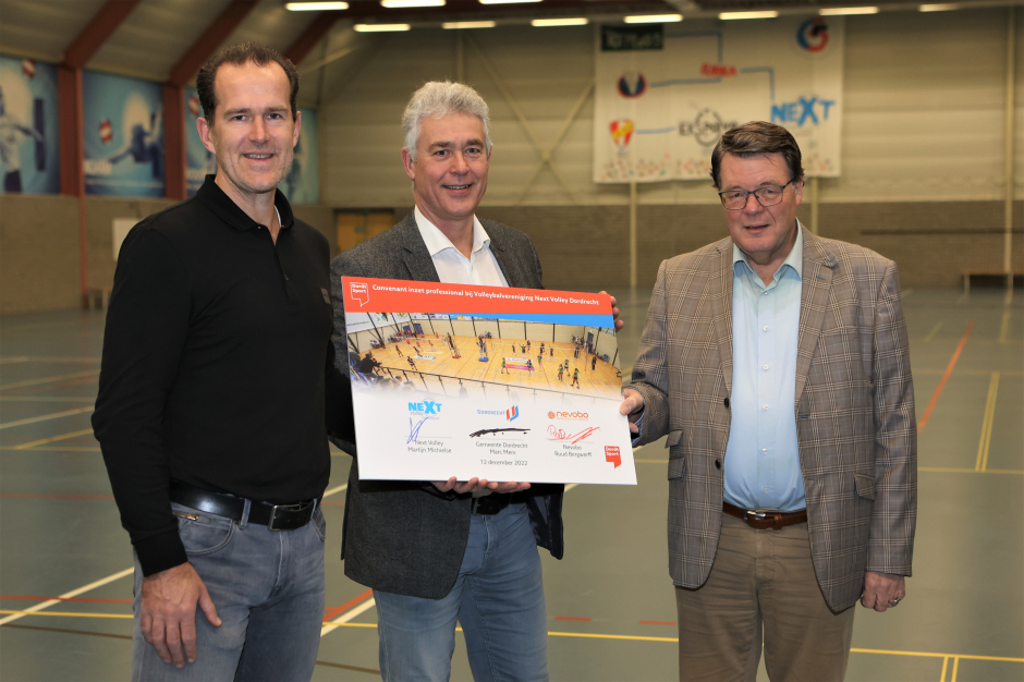 Status van Superclub in convenant vastgelegd · Next Volley Dordrecht